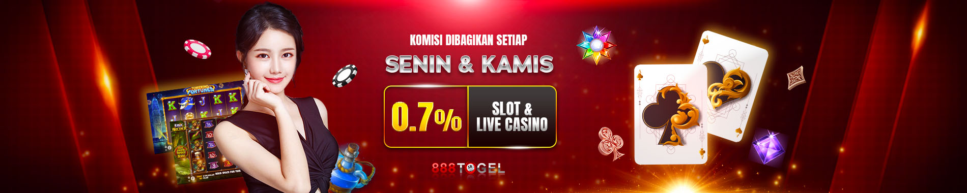 888Togel Rebate Live Casino 